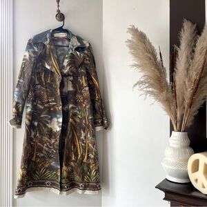 • Shirtaporter Italian Tropical Trench Coat • Size 6